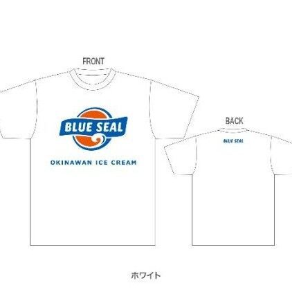 BLUE SEAL公式Tシャツ Lサイズ 男女兼用 ブルーシール 沖縄