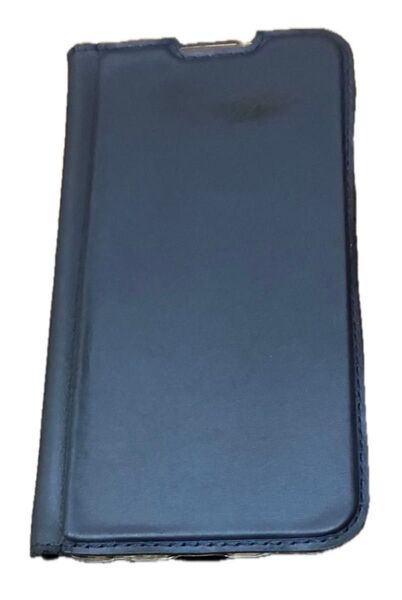 arrows f-51b スマホケース ネイビー 中古