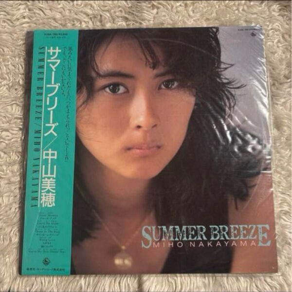 中山美穂 SUMMER BREEZE レコード LP 角松敏生