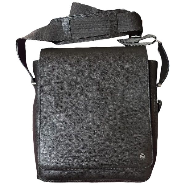 Dunhill ダンヒル BOURDON ヴィンテージ メッセンジャーバッグ ショルダーバッグ ブラウン