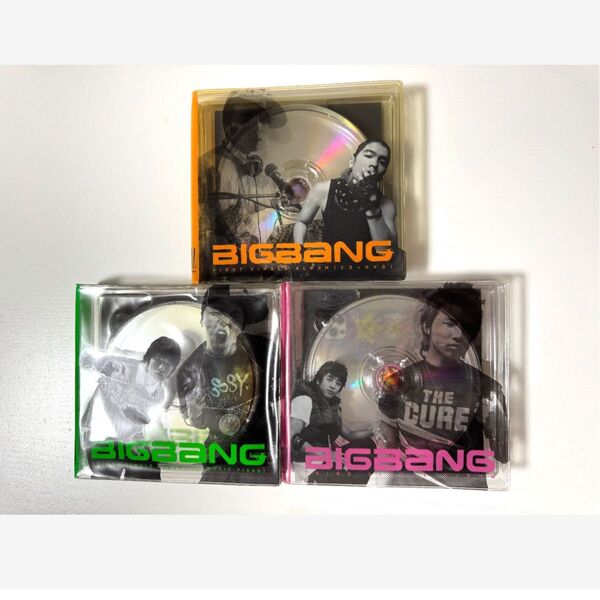 【レア】BIGBANG シングルアルバム CD 3点セット G-DRAGON