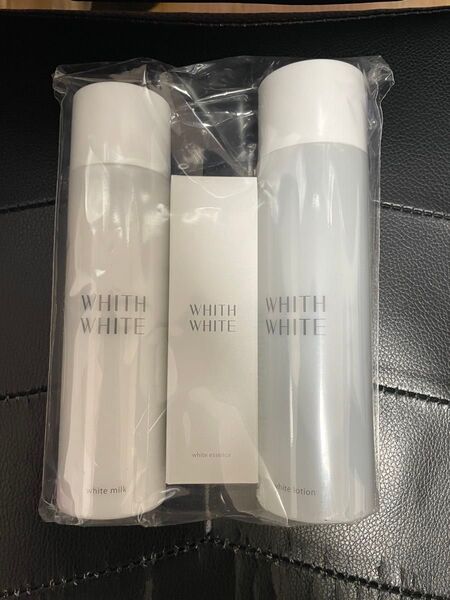 【価格相談可】化粧水&美容液&乳液セット「 しみ・くすみ対策 」「 プラセンタ+コラーゲンでしっとり保湿 」WHITH WHITE