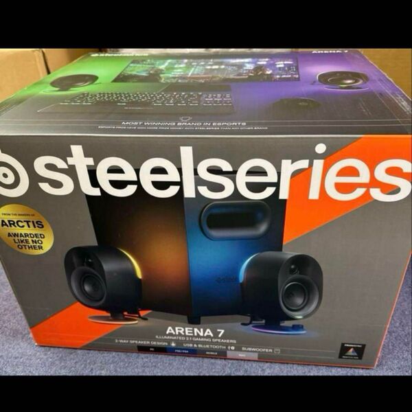SteelSeries Arena 7 ゲーミングスピーカー