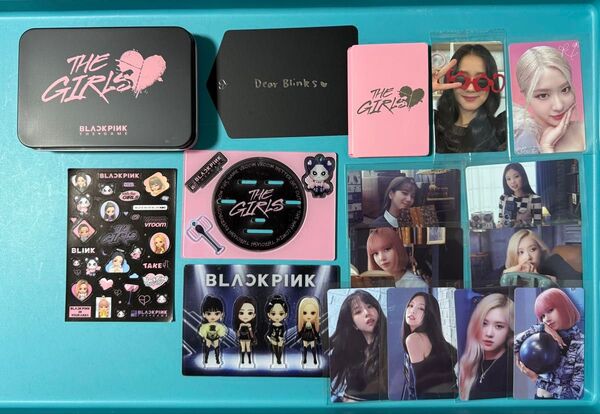 BLACKPINK THE GIRLS BLACK