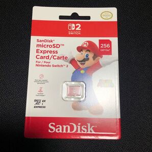Nintendo switch2 SanDisk microSD Express 256GB マイクロSDカード 新品未開封