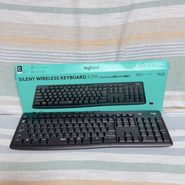ロジクール K295 ワイヤレスキーボード 無線 ブラック