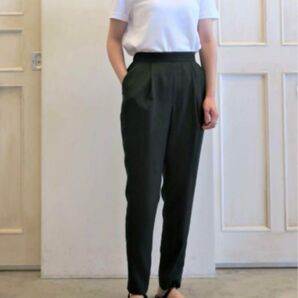 未使用に近い ENFOLD エンフォルド ウエストタック イージーとろみパンツ