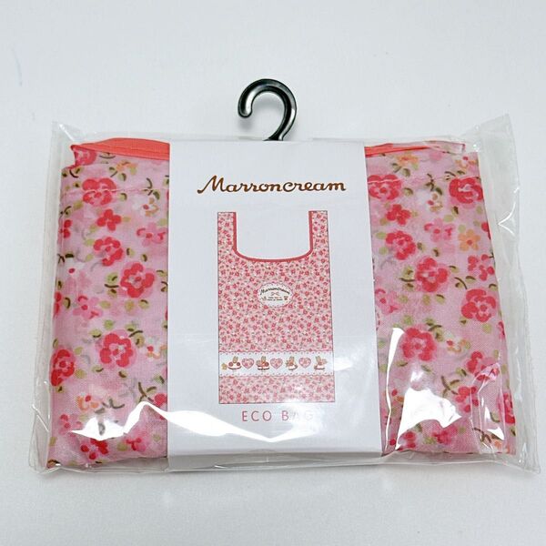 マロンクリーム エコバッグ 花柄 ピンク サンリオ