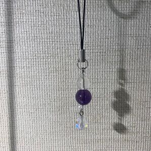 天然石パワーストーン ハンドメイドアクセサリー ストラップ ビーズスマホストラップキーホルダー