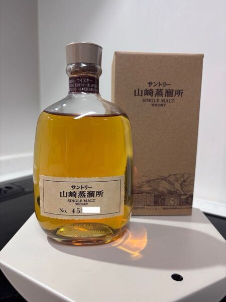SUNTORY サントリー 山崎蒸溜所 シングルモルト ウィスキー 箱付 single malt 未開栓 限定