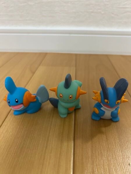 ポケモンキッズ 指人形 ミズゴロウ、ヌマクロー、ラグラージ セット 匿名発送