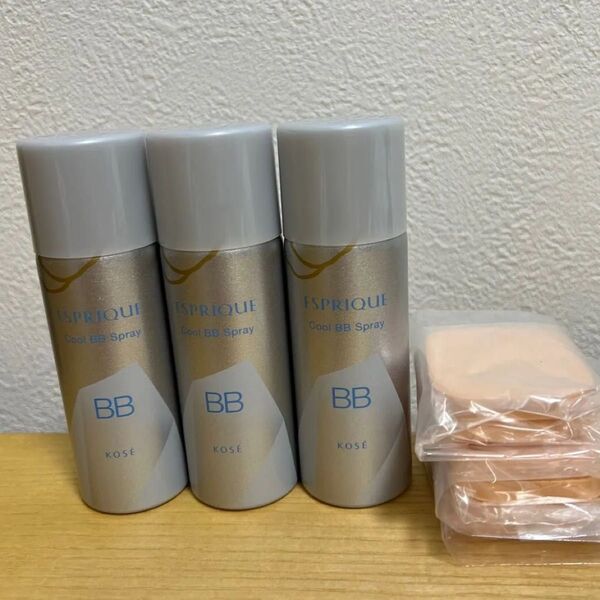 KOSEコーセーエスプリーク冷感タッチBBスプレー3本