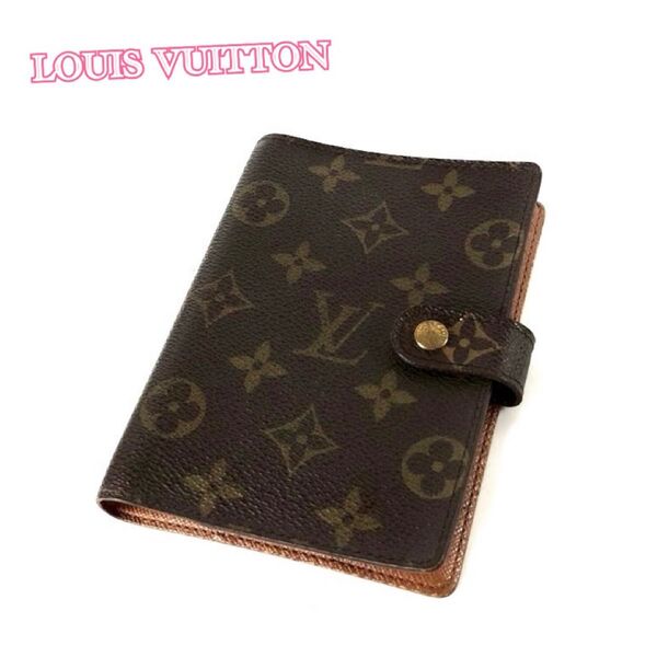 LOUIS VUITTON ルイヴィトン モノグラム アジェンダPM 手帳 レディース ブランド 手帳カバー
