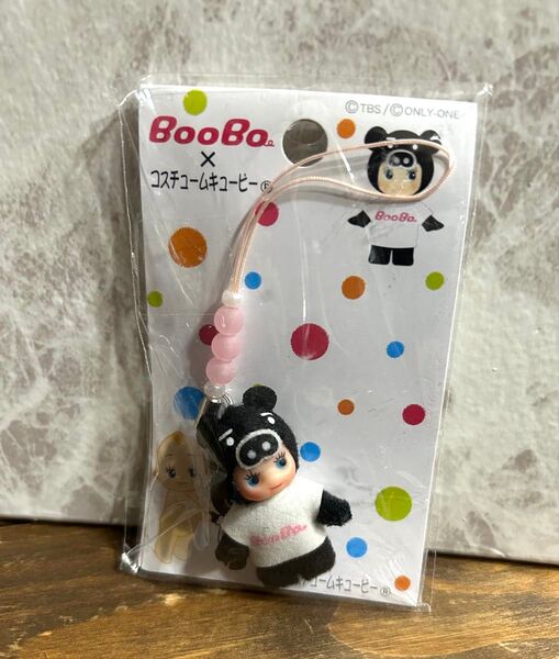 未使用 boobo×コスチュームキューピー ストラップ 根付け キーホルダー