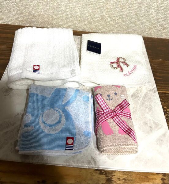 未使用タオルハンカチ 今治 クレイサスほか