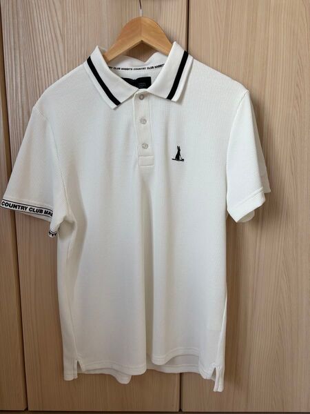 Rabbits Country Club ポロシャツ #FR2GOLF 新品 ホワイト