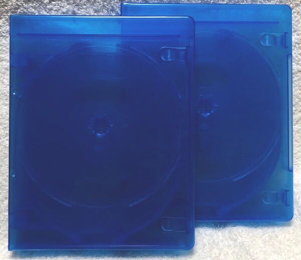 CD&DVD&ブルーレイケース 8枚収納 2個セット