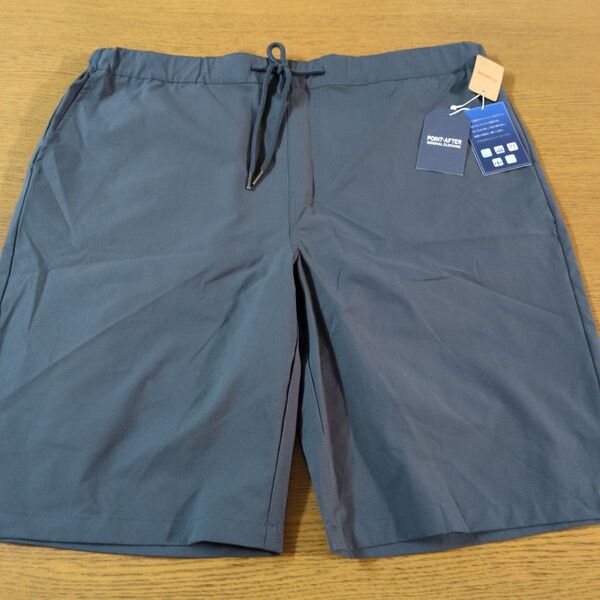 W☆新品☆POINT-AFTER☆ハーフパンツ☆半ズボン☆サイズ4L☆チャコール☆男性用☆No.2561