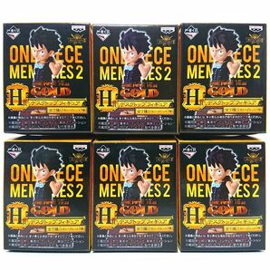 ワンピース 一番くじ メモリーズ2 H賞 デスクトップ フィギュア ルフィ エース サボ ミホーク サンジ ロー 内袋未開封 6点