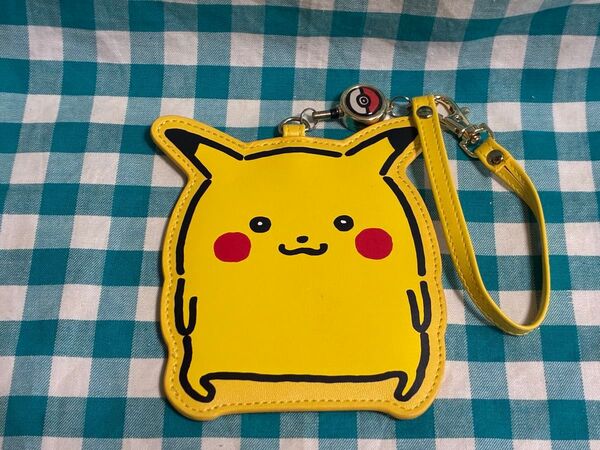 24じかんポケモンCHU ダイカットパスケース ピカチュウ ナガノ ポケモンセンター