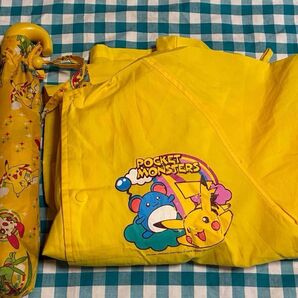 ポケットモンスター レイングッズまとめ売り レインコート130cm 折りたたみ傘 ポケモン