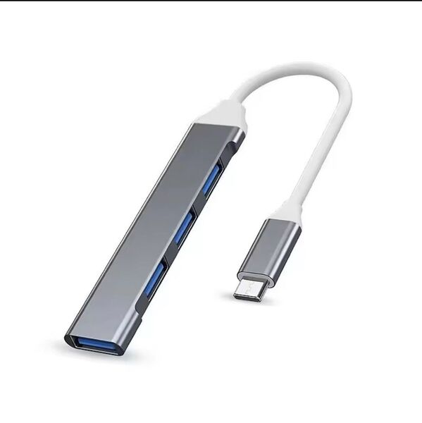 USB ハブ Type-C USB3.0x1 + USB2.0×3 小型 拡張 4ポート