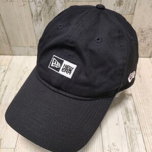 NEW ERA 9THIRTY ボックスロゴ 紺 キャップ ニューエラ