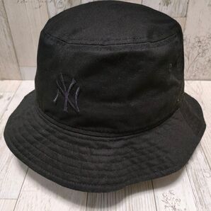 NEW ERA バケットハット ヤンキース ブラック M/L ニューエラ