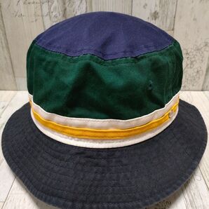 NEW ERA バケットハット ストライプバンド マルチカラー L/XL ニューエラ
