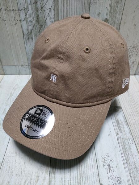 【新品未使用】NEW ERA 9TWENTY ヤンキース マイクロロゴ キャップ