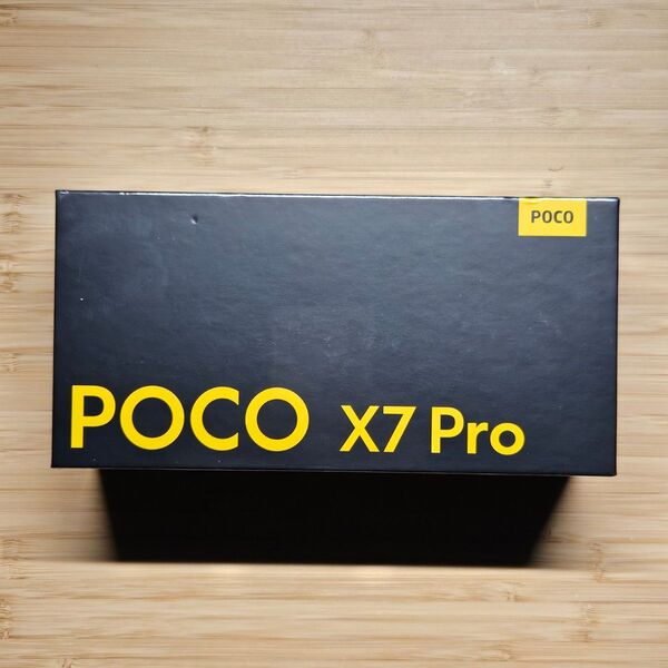 POCO X7 PRO 256GB/8GB ブラック グローバル版