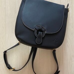 ★新品・未使用★【キタムラ 】2way リュック ショルダー レザー Kitamura