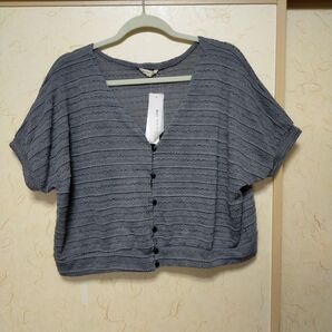 Basic Tone Clothes ボレロカーディガン 半袖トップス