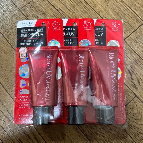 ビオレUV アスリズム プロテクトエッセンス SPF50+ PA++++ 70g x3本
