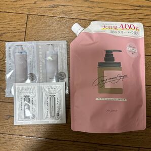 cocone クレイクリームシャンプー(モイスト/スムース/リペア)詰め替え 400g×1個
