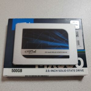 Crucial SSD 500GB CT500MX500SSD1/JP 2.5インチ 7mm 9.5mmスペーサー付属