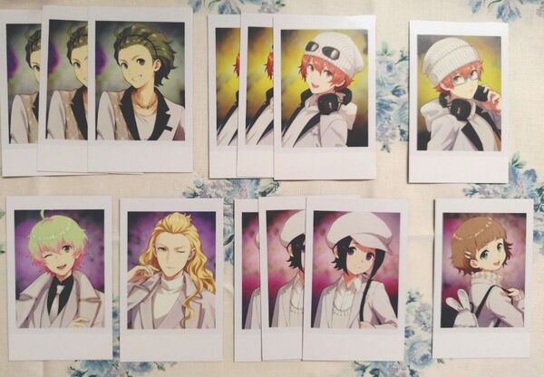 SideM×FiFsイラスト展 インスタントフォト風カード Bグループ インスタントフォト風カード -等身 White B-