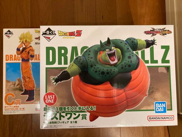 ドラゴンボール 一番くじ VSオムニバスcross C賞 超サイヤ人孫悟空 ラストワン賞 セル(自爆時) フィギュア