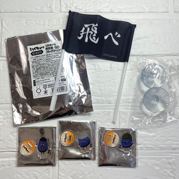 ハイキュー ハイキュー展 アクリルミニフィギュア 動物ver. 第2弾 くまめいと 横断幕コレクション 烏野 田中 セット