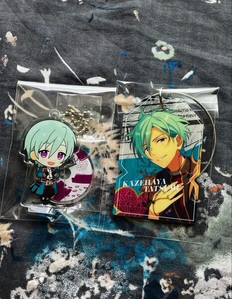 あんさんぶるスターズ☆あんスタ☆pattythree☆TRIP☆ラゲッジチャーム☆スタプロ☆風早巽☆アクスタおまけ★606052E