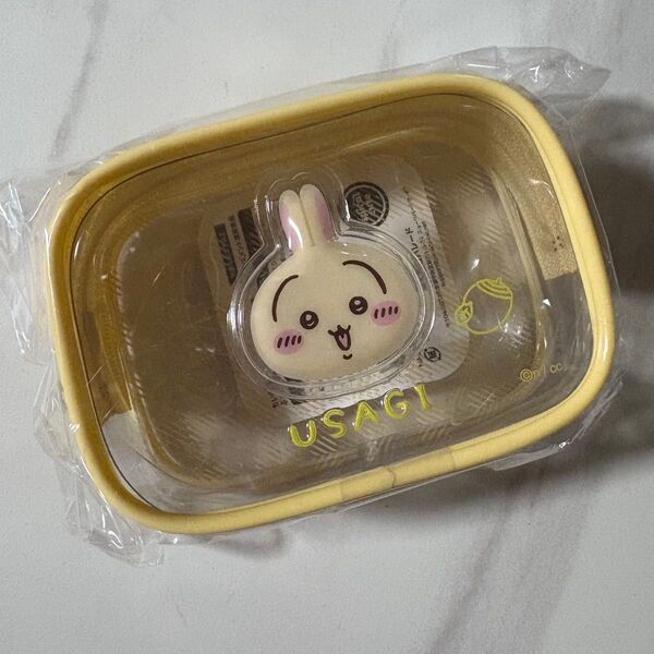 新品 タグ付き ちいかわ ぷっくりクリアミニポーチ うさぎ プルャ