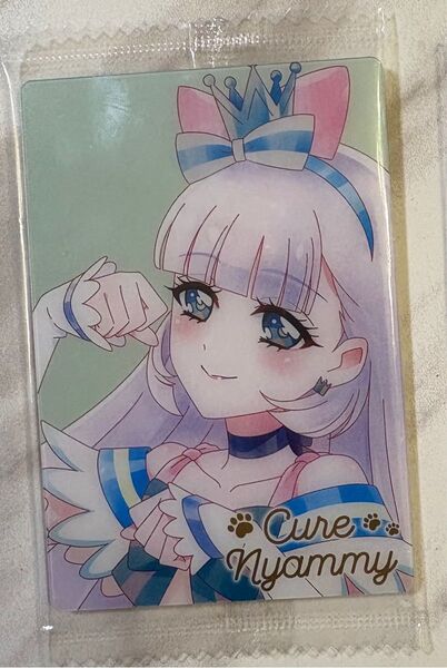 プリキュアウエハース 11 ユキ キュアニャミー カード HR わんだふるぷりきゅあ キミプリ わんぷり ヒロインレア