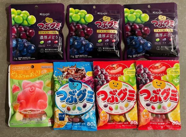 春日井製菓 グミ 7個セット まとめ売り