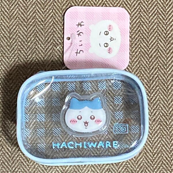 ちいかわ ぷっくりクリアポーチ ハチワレ 【新品・未使用品】