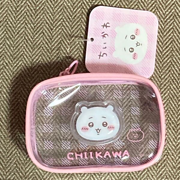 ちいかわ ぷっくりクリアポーチ【新品・未使用品】