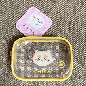 ちいかわ ぷっくりクリアポーチ シーサー 【新品・未使用品】