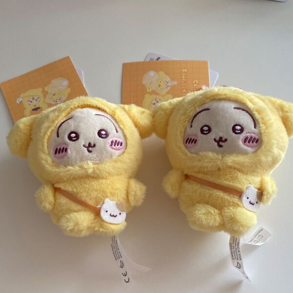ちいかわ サンリオ マスコットキーホルダー ちいかわ ハチワレ うさぎ セット ポムポムプリン ぬいぐるみ ナガノフレンズ