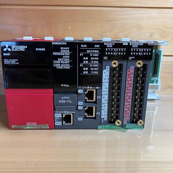 三菱電機 R08ENCPU シーケンサセット