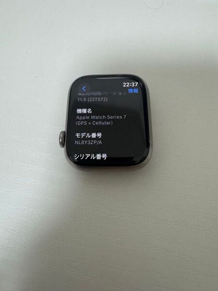 Apple Watch Series 7 チタニウム 45mm