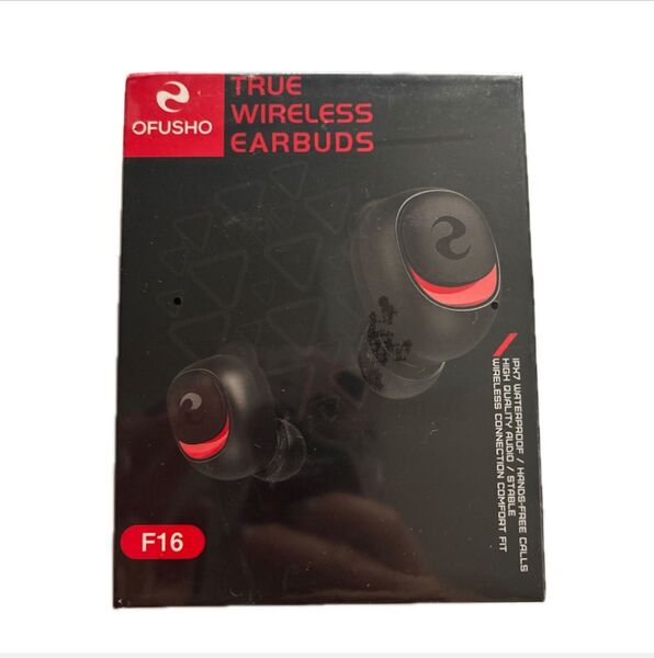 OFUSHO True Wireless Earbuds F16 ブラック 未使用